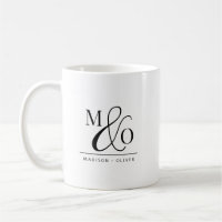 Couple Monogrammed Wedding