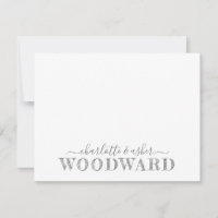 Couple Name Wedding Monogram Art Deco Typography N