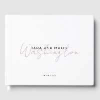 Couple Name Wedding Monogram Pink Script Name