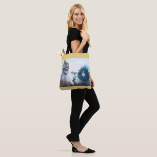 Couple of carnival masks in Venice, Italy Tote Bag