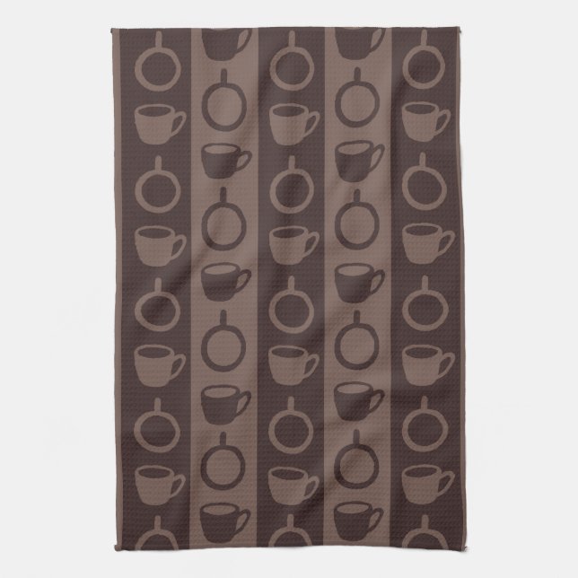 Couple of Cups Tea Towel (Vertical)