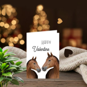 Couple of horses card