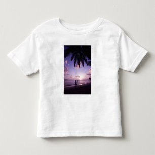 Couple on beach, Windjammer Landing, St. Lucia Toddler T-Shirt