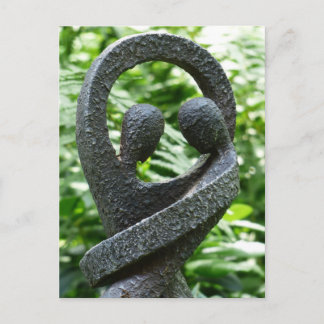 Couple paired postcard