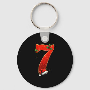 Couple Pajamas Christmas Matching Funny 6 7 Six Se Key Ring