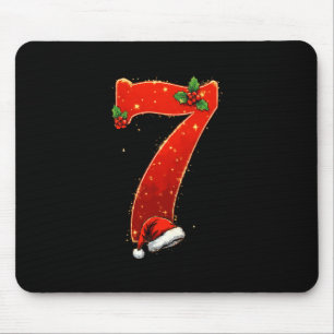 Couple Pajamas Christmas Matching Funny 6 7 Six Se Mouse Pad