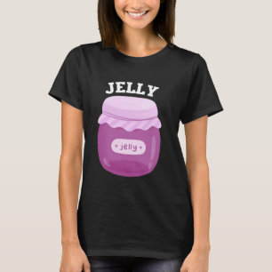 Couple Peanut Butter and Jelly Matching Costume Ha T-Shirt