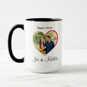 Couple Personalised Wedding Date Anniversary Mug
