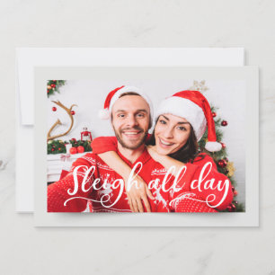 Couple Photo   Funny Holiday Greeting Card