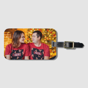 Couple Photo Keepsake Luggage Tag