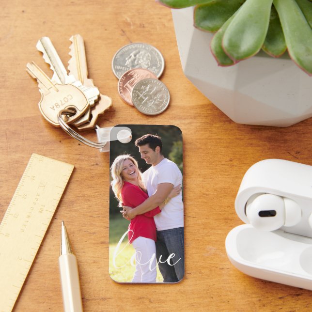 Couple Photo Key Ring (Desk)
