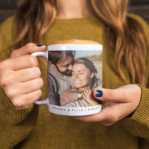 Couple Photo Wedding Coffee Mug