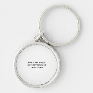 **couple portrait** Keychain