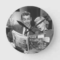 Couple Reading Magazine