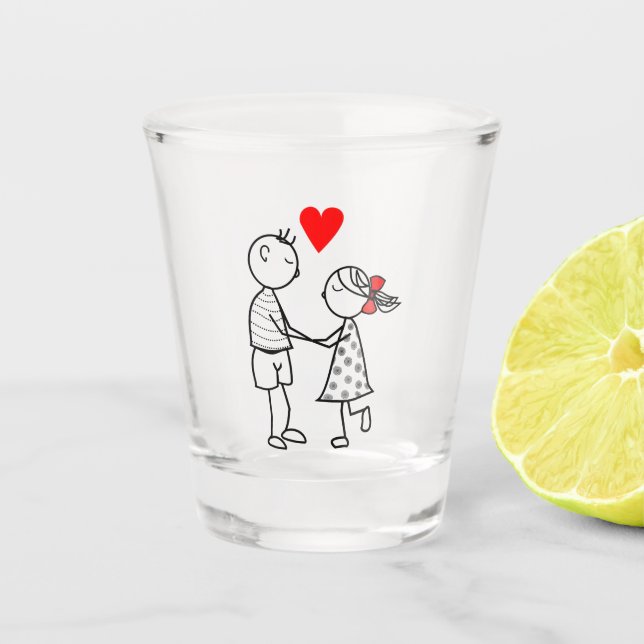 Couple Shot Glass (Front)