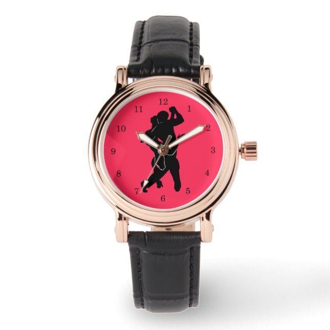 Couple Tango Dancer Watch (Front)