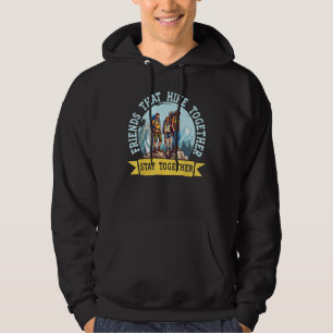 Couple That Hike Together Stay Together Camp Campi Hoodie