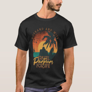 Couple Vacation Matching Travel Trip Traveller Hus T-Shirt
