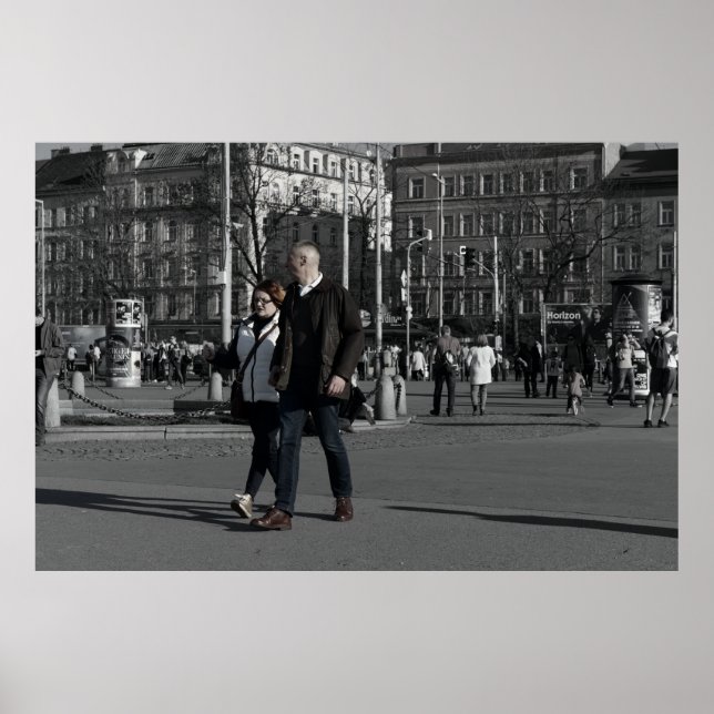 Couple Walking Poster (Front)