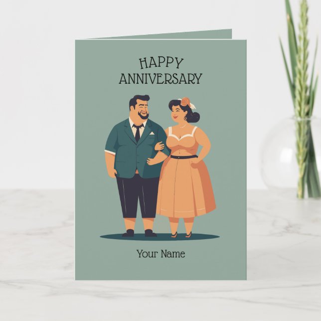 Couple wedding anniversary Invitation (Front)