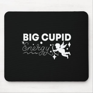 Couple Wife Husband Big Cud Energy Valentines Da  Mouse Pad