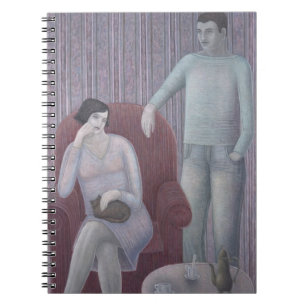 Couple with Cat 2008 Notebook