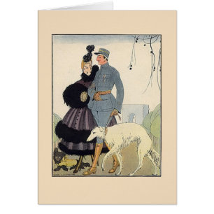 Couple with Dogs