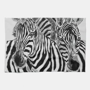 Couple Zebra Kitchen Towel