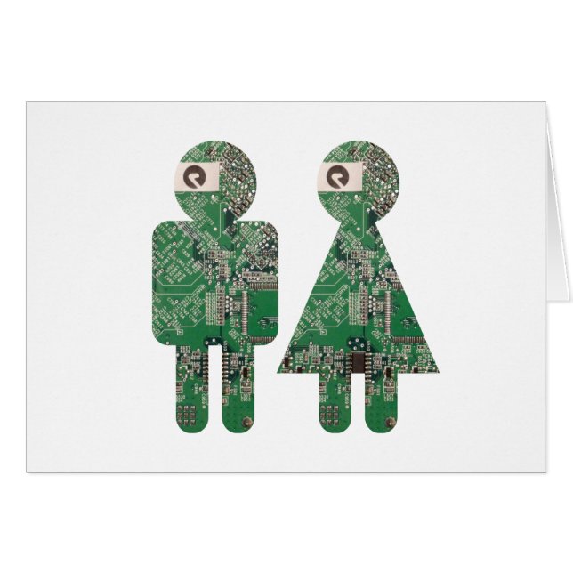 Coupleboard Folding Card (Front Horizontal)