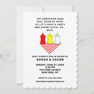 Couples Baby Shower Invitation