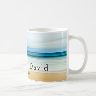 Couples Beach Wedding Remembrance Memento Coffee Mug