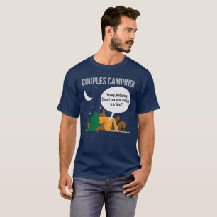Couples Camping Funny Camper T-shirt