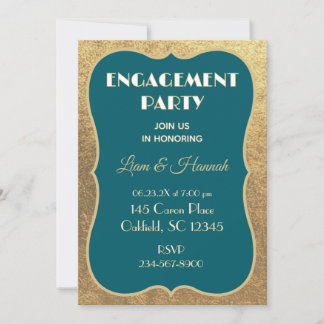 Couple's Celebration! Engagement Party Invitation