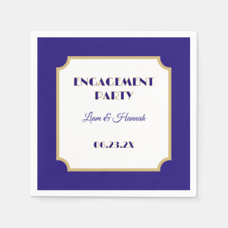 Couple's Celebration! Engagement Party Napkin