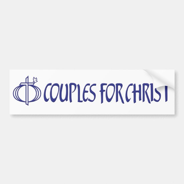 Couples For Christ bumper sticker (Front)