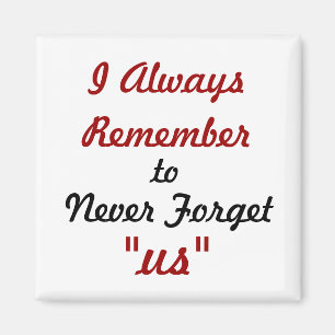 Couple's Fridge Magnet about Love