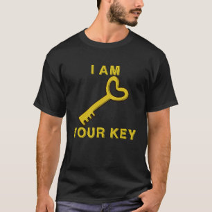 Couples Lock and Key Cute Men Women Husband Wife T-Shirt