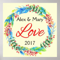 Couple's Love Poster