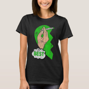 Couples Matching Best Buds Weed Funny Joint Stoner T-Shirt