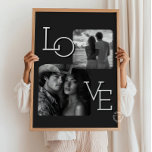 Couples Photo Collage Modern Minimalist Poster<br><div class="desc">Couples Photo Collage Modern Minimalist Create a timeless keepsake with this Couples Photo Collage Modern Minimalist Print. Featuring a sleek and elegant design, this personalised collage allows you to showcase your favourite memories in a sophisticated, contemporary layout. Perfect as a wedding gift, anniversary present, or romantic home decor, this minimalist...</div>