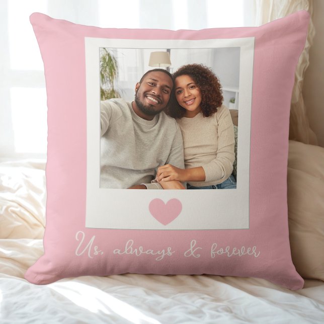 Couple's Photo Cushion (Couple's Photo Throw Pillow)