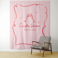 Couples shower modern natural elegant handwritten