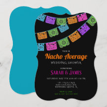 Couples Shower Papel Picado Fiesta