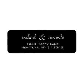 Couples Simple Minimal Informal Casual Black White