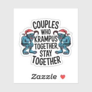 Couples That Krampus Together Stay Together XMAS 