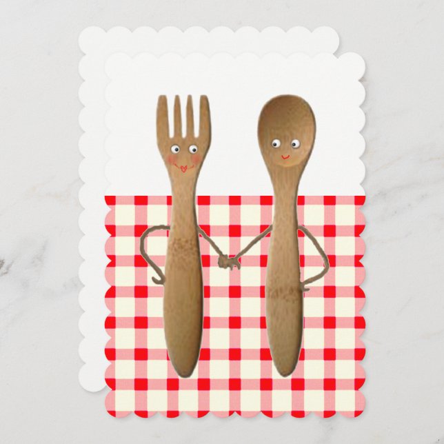 Couples Wedding Shower Invitations (Front/Back)