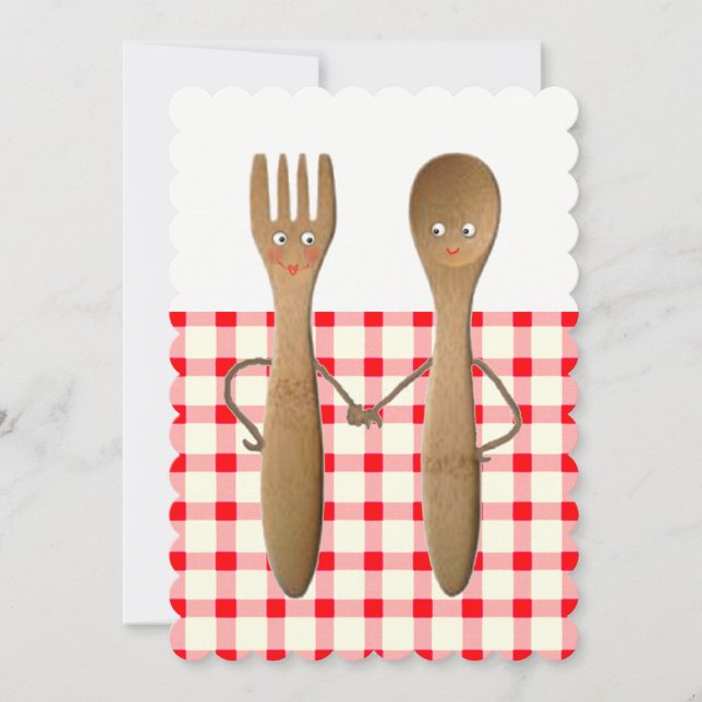 Couples Wedding Shower Invitations (Front)