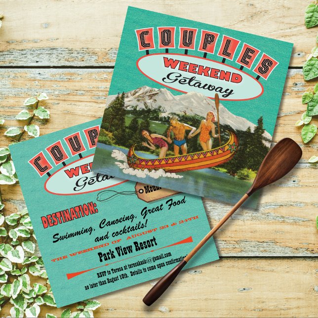 Couples Weekend Getaway Invitations (Creator Uploaded)