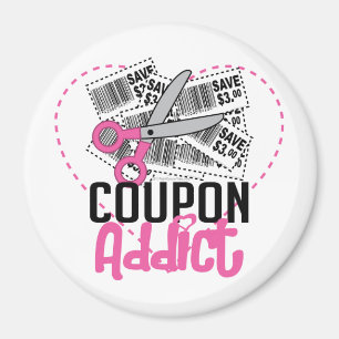Coupon Addict Magnet
