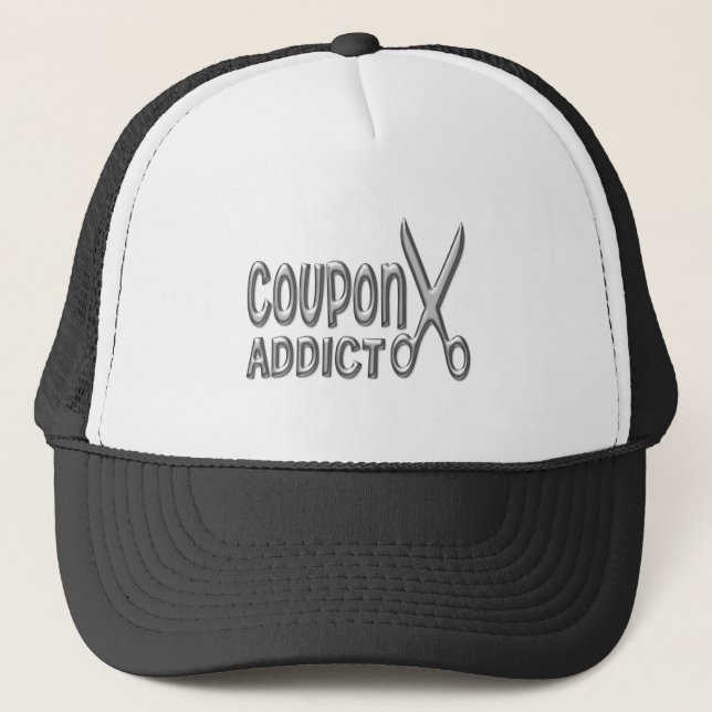 Coupon Addict Trucker Hat (Front)
